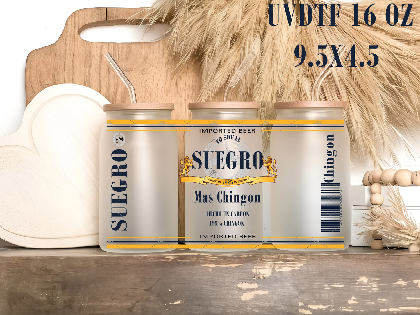 uvdtf-modelo chingon -para papa,padrino,hermano,suegro,abuelo 🎁 ¡EL REGALO PERFECTO PARA el padrino ! 🎁