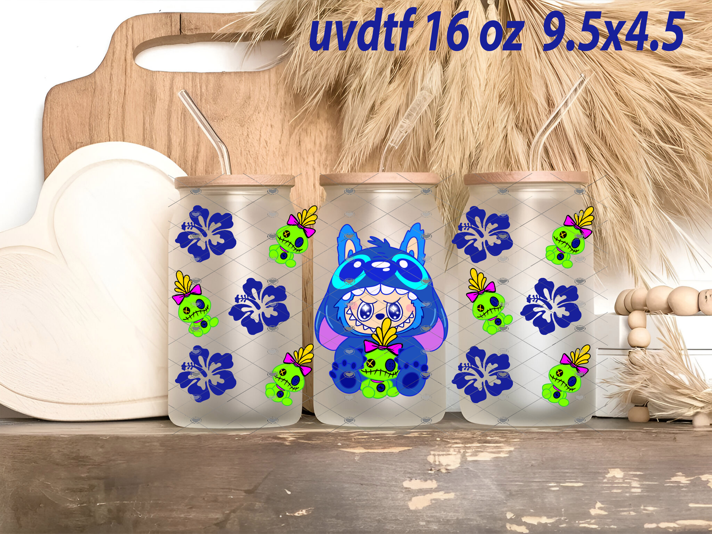 labubu uvdtf 🌺✨ ¡Dale vida a tus vasos con nuestro diseño exclusivo UVDTF! ✨🌺