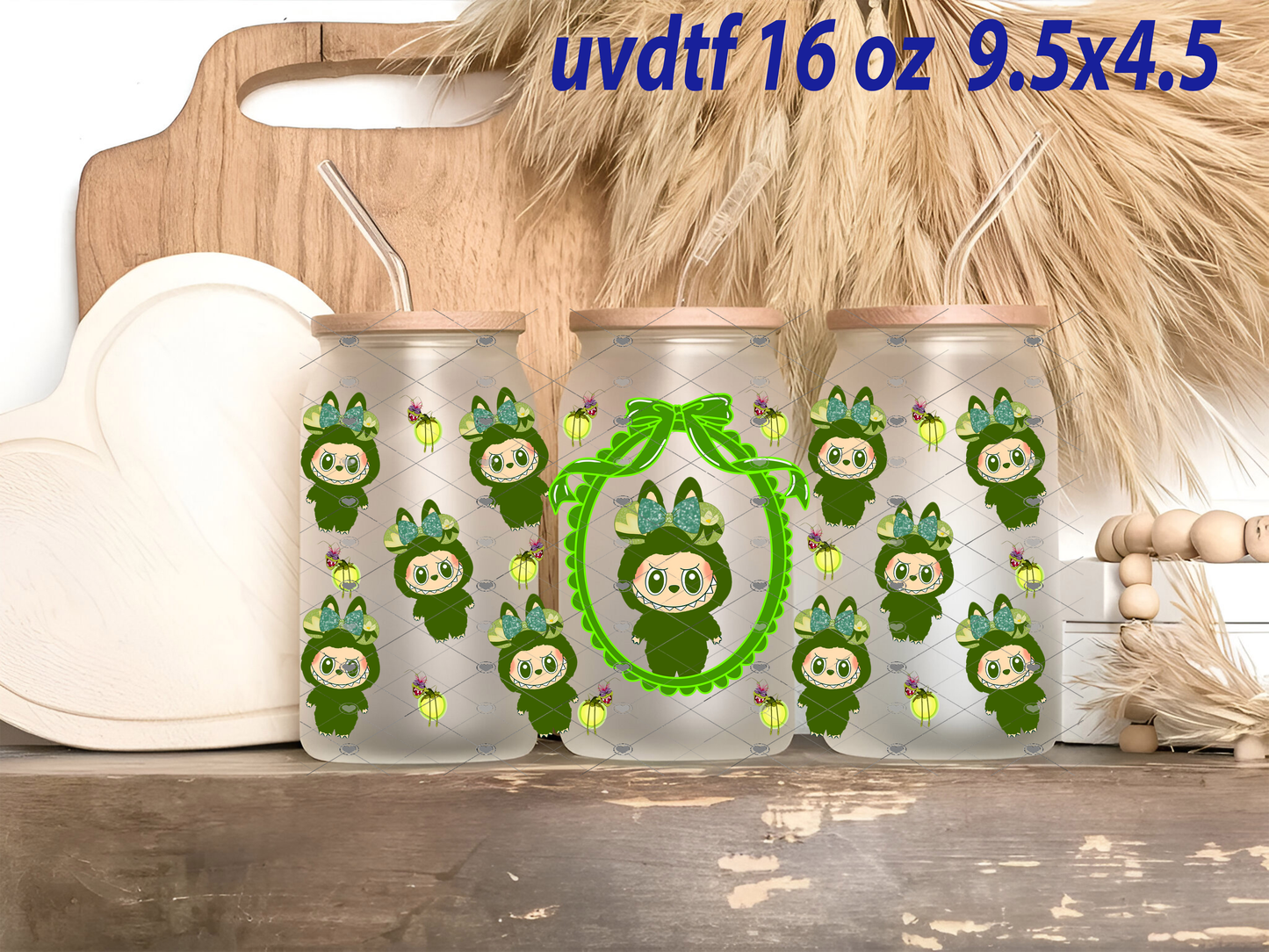 labubu uvdtf 🌺✨ ¡Dale vida a tus vasos con nuestro diseño exclusivo UVDTF! ✨🌺