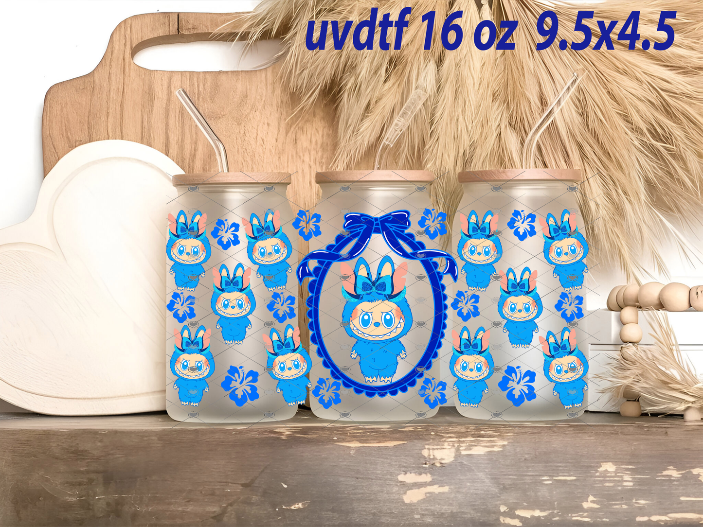 labubu uvdtf 🌺✨ ¡Dale vida a tus vasos con nuestro diseño exclusivo UVDTF! ✨🌺