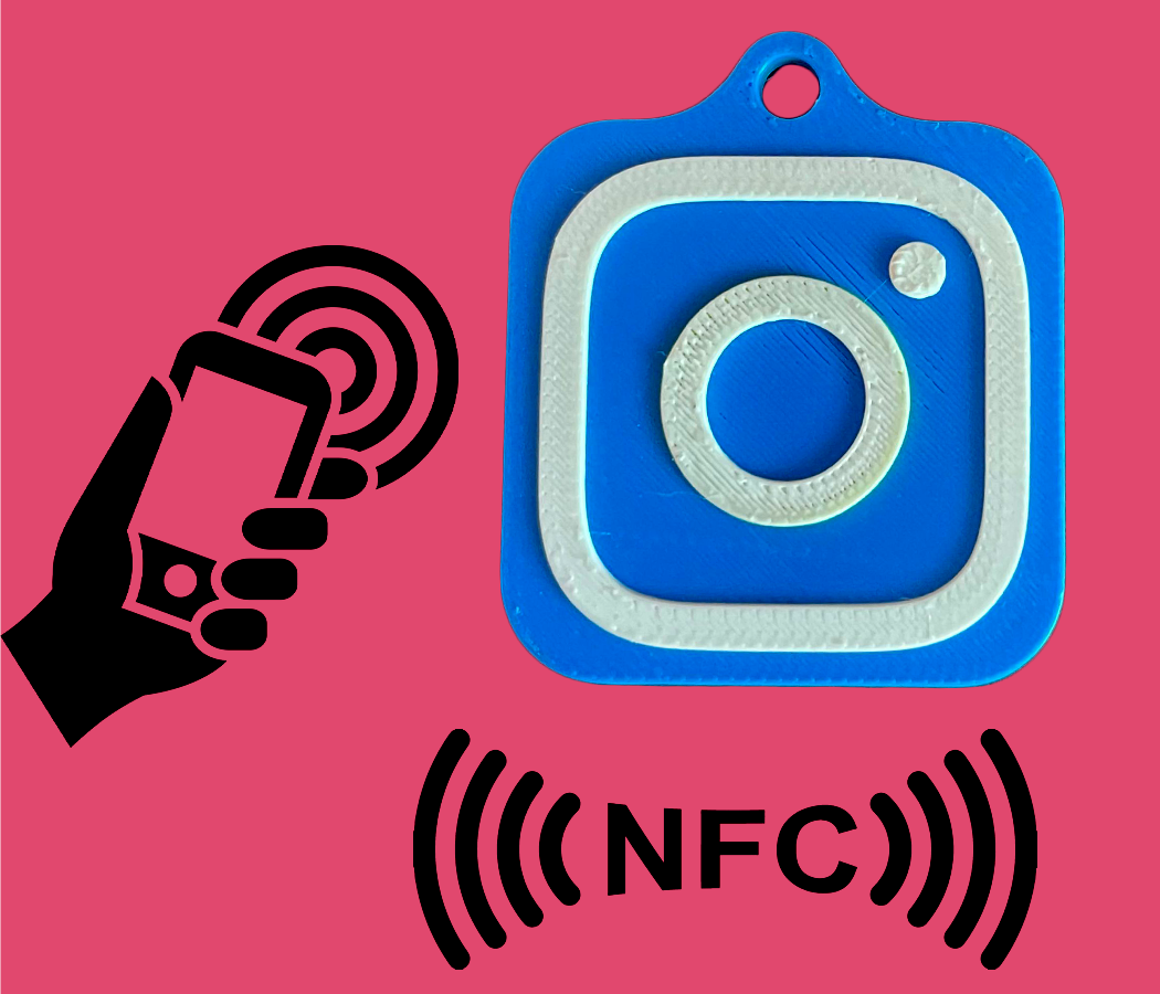 NFC for Social Media-Tag NFC Cámara Instagram