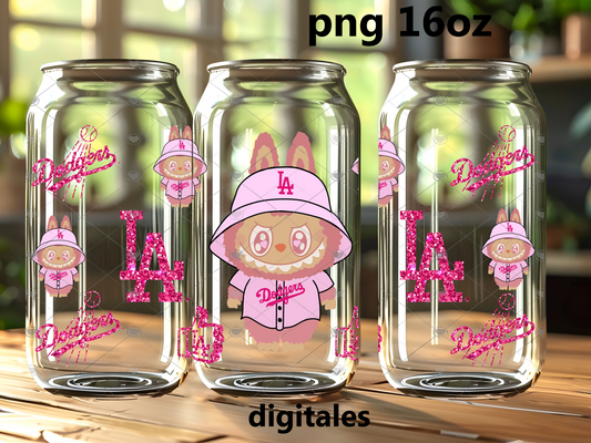 diseño de labu de deportes rosa digital par uvdtf